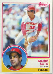 1983 Topps      215     Mario Soto